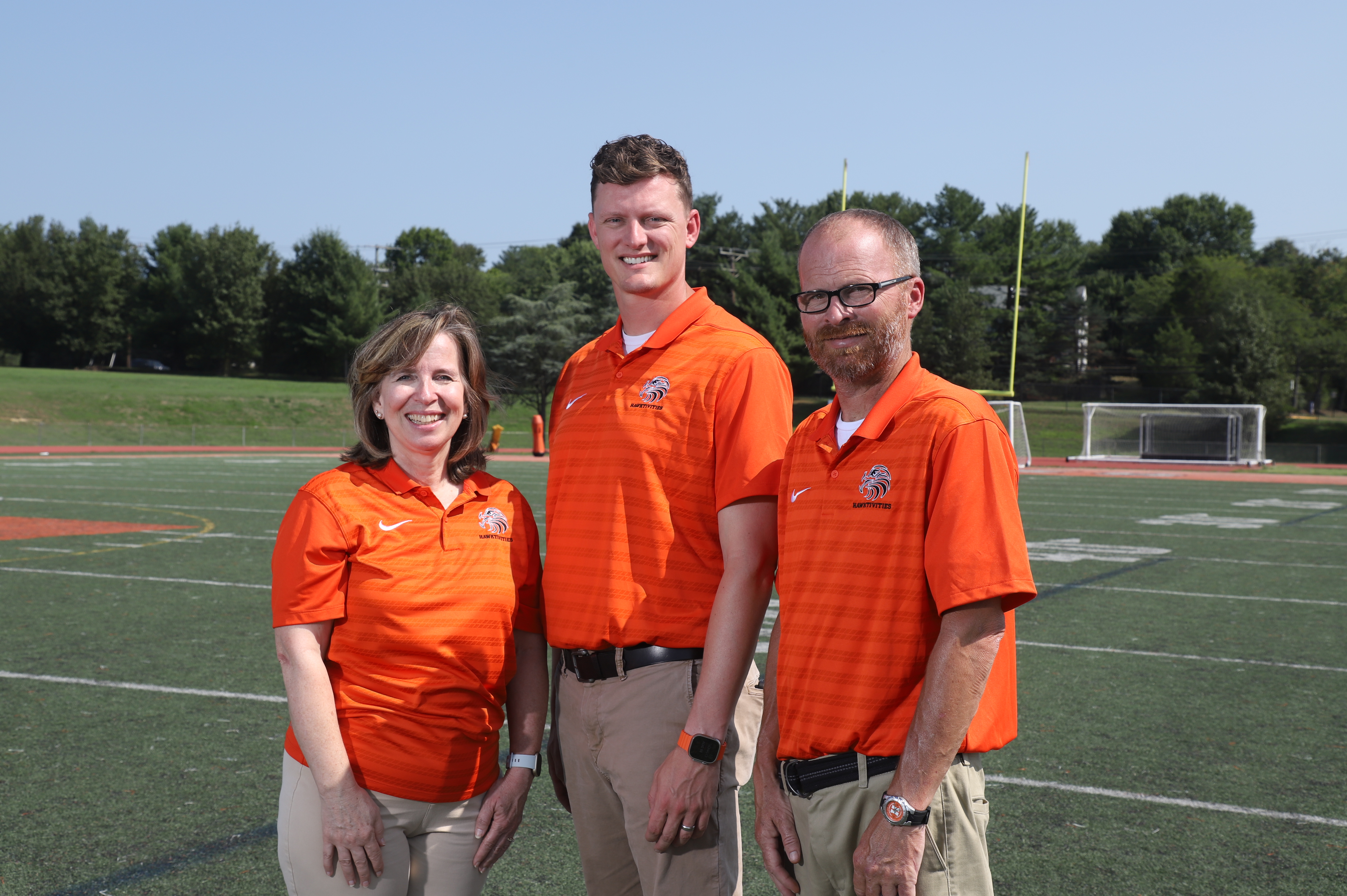 photograph of Mary Allan. Monty Fritts, and Jeff Herbert